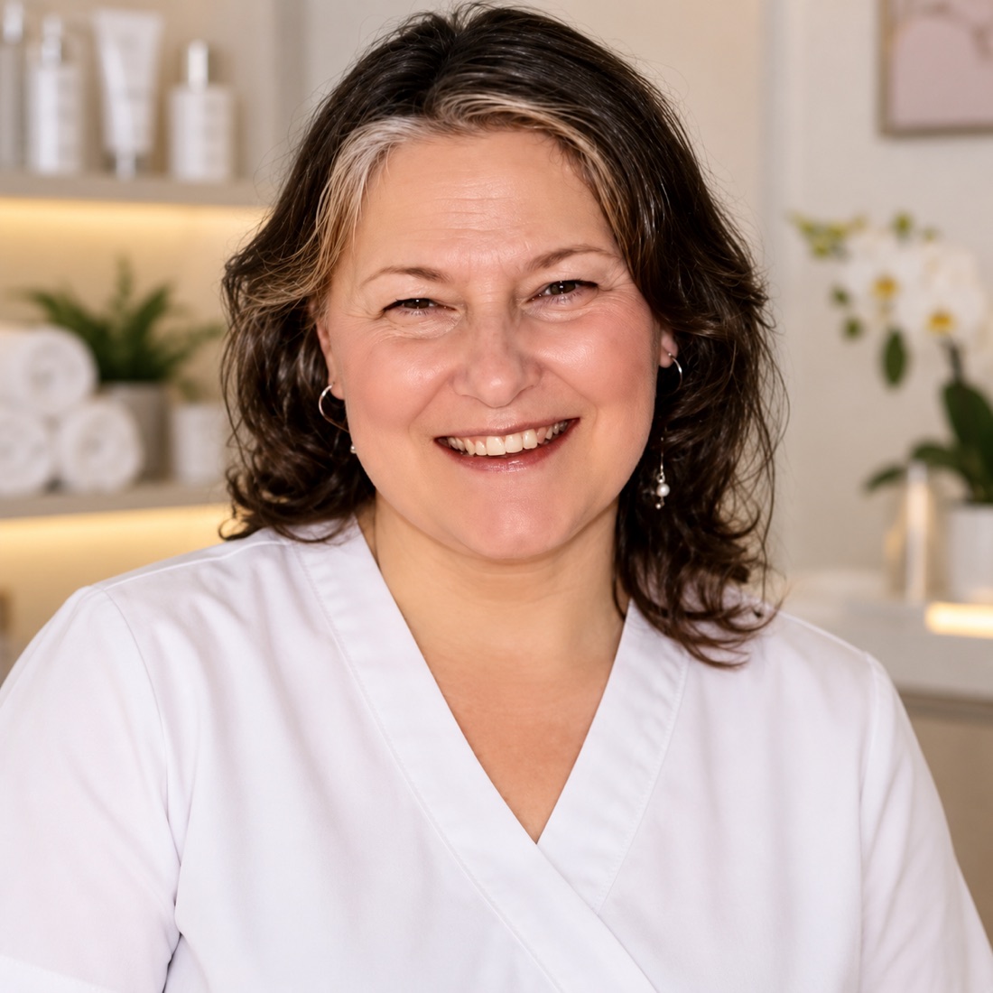 Eva, esthetician at Vesna Beauty Spa