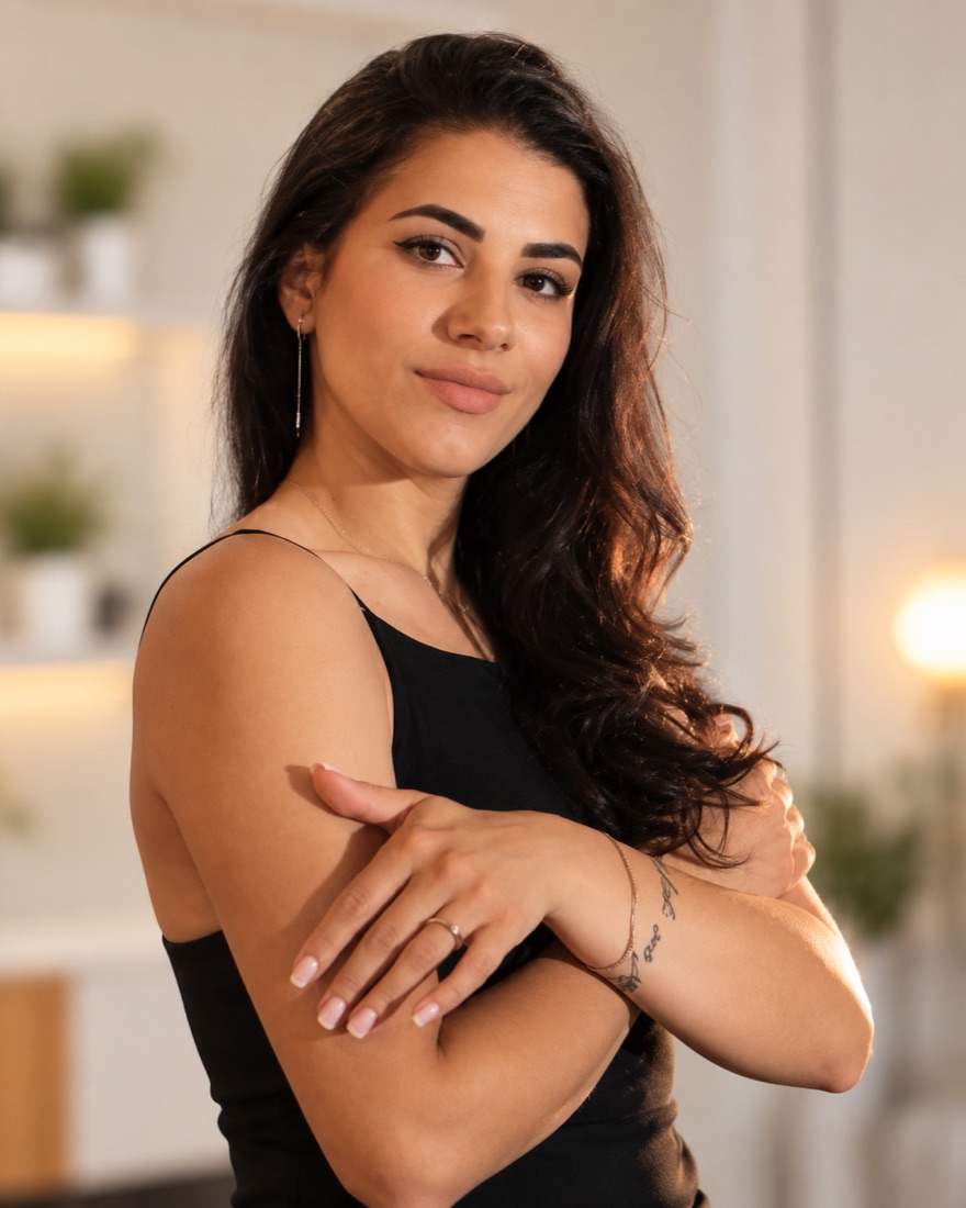 Daria, nail technician at Vesna Beauty Spa
